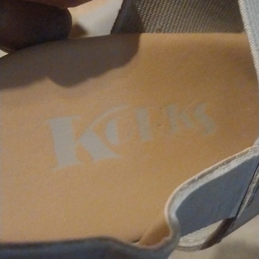 Kork Stretch Wedge Heels Size 8